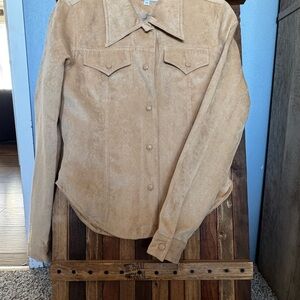 Tan Suede Women's Jacket
